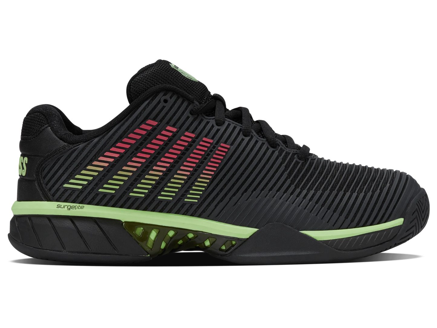 Kswiss Hypercourt Express 2 Neon Green Tennis Shoe