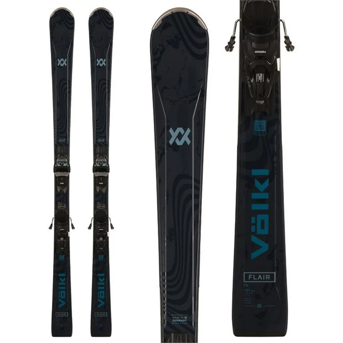Völkl Flair 76 Women's Skis with VMOT 10 Bindings 2025