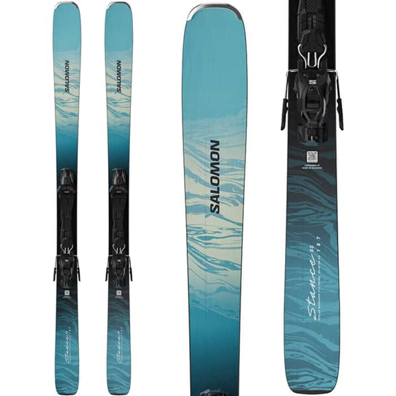 Salomon Stance 80 + M10 GW Womens Ski 2026