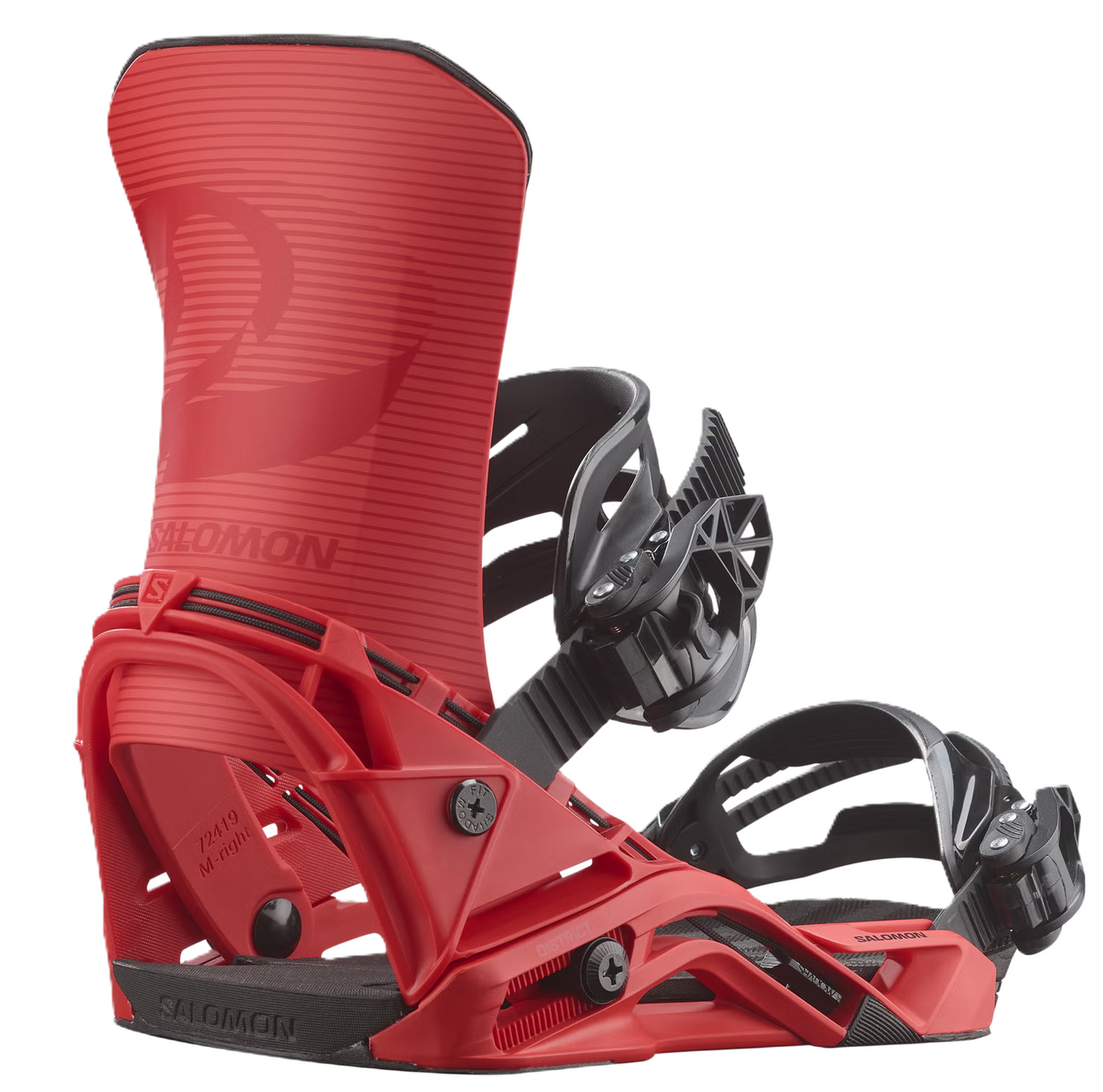 Salomon District Snowboard Binding Fiery Red 2026
