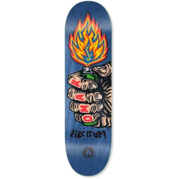 Black Label Skate Omar Hassan Fire It Up 8.75 Skateboard Deck