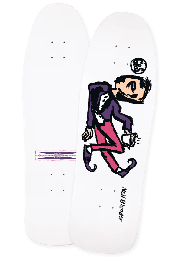 G&S Neil Blender Coffee Break Modified 80's Skateboard Deck