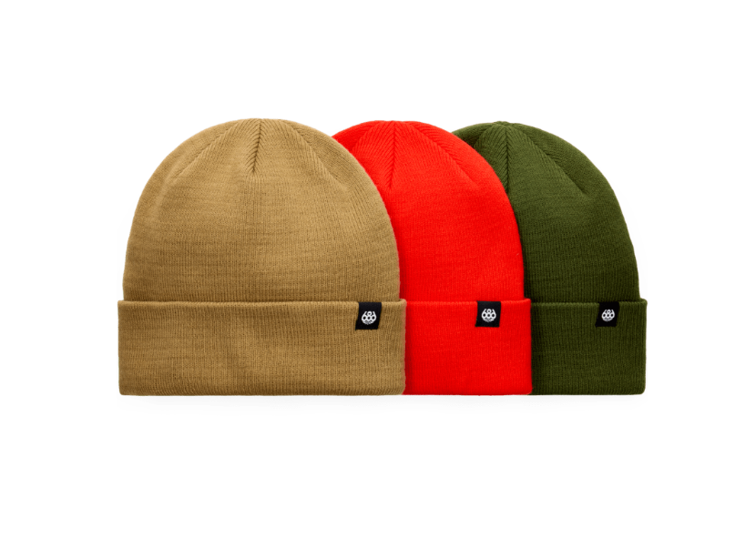 686 Standard Roll Up Beanie (3 Pack)