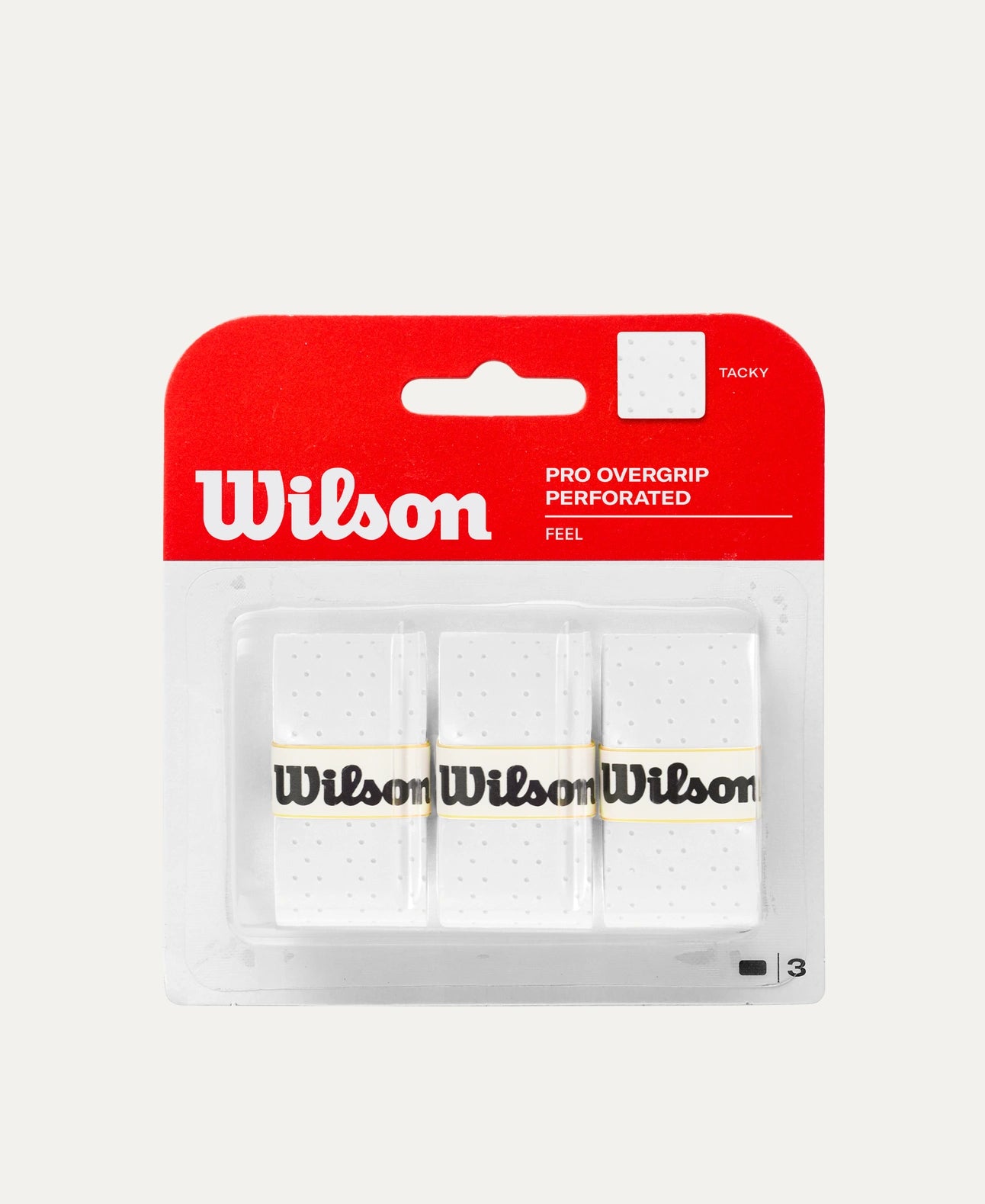 Wilson Pro Overgrip Perforated 3 Pack