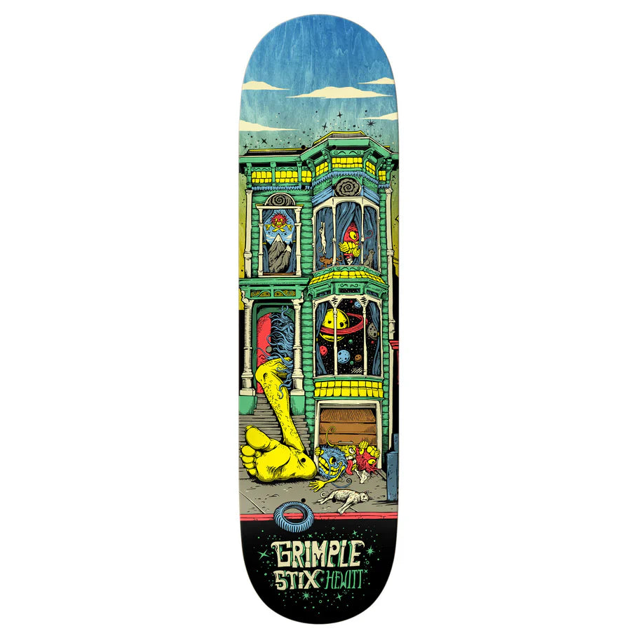 Anti-Hero Hewitt Victorian Skateboard Deck 8.5