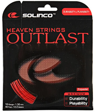Solinco Outlast and Pro Stacked Tennis String
