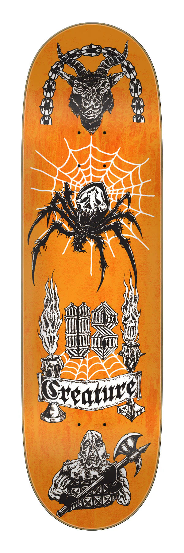 Creature Skate Provost Creadh Us Pro Stumps 8.8 Skateboard Deck