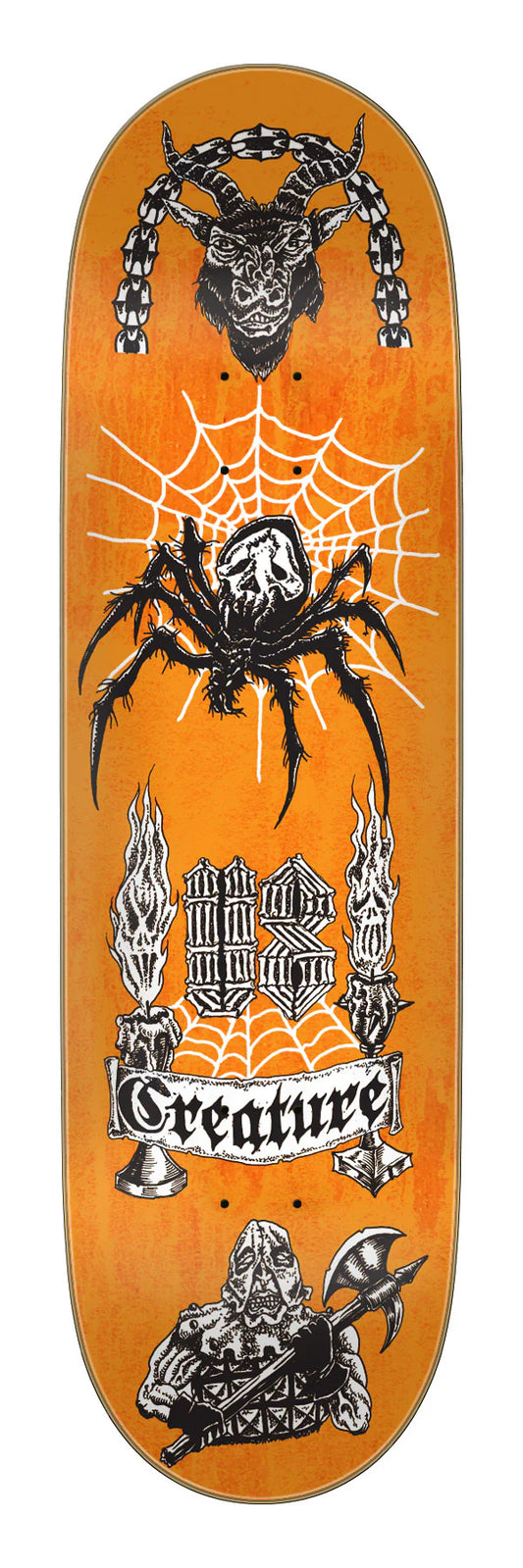 Creature Skate Provost Creadh Us Pro Stumps 8.8 Skateboard Deck