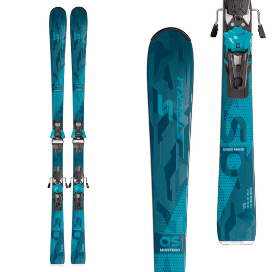 Stockli Montero AS Skis with Strive 13D Bindings 2024
