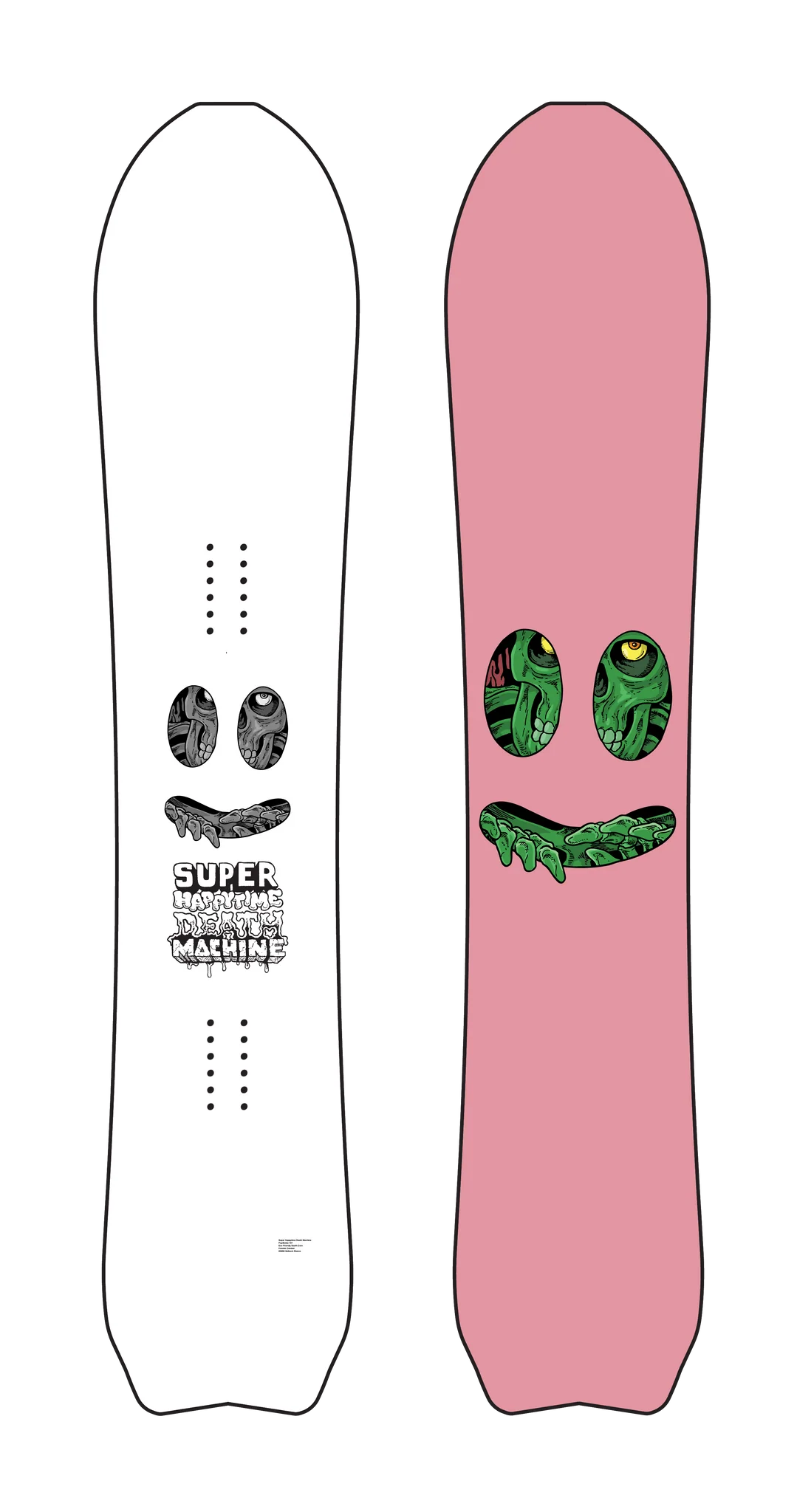 Super Happy Time Death Machine Popsickle Snowboard 2027