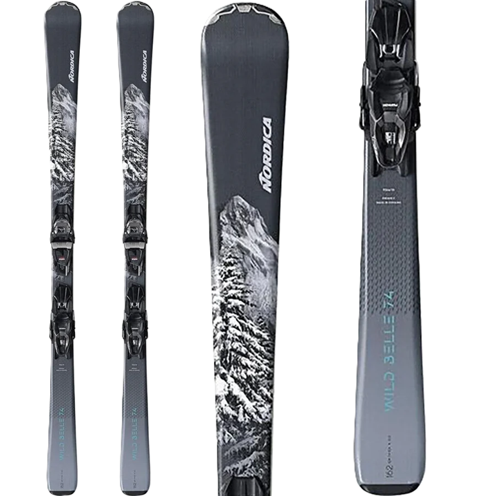 Nordica Wildbelle 74 TP2 C 10 FDT Womens Ski 2026