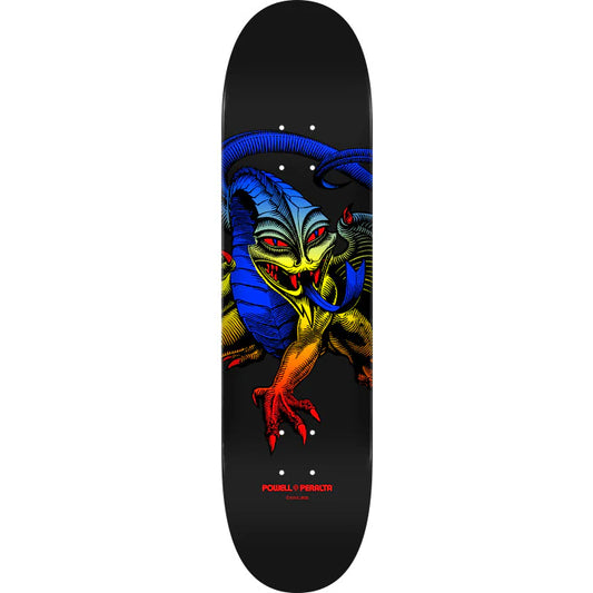 Powell Cab Dragon Skateboard Deck Yellow Fade - Shape 248 - 8.25 x 31.95