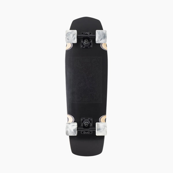 Landyachtz Dinghy Coffin Stealth Card Complete Longboard
