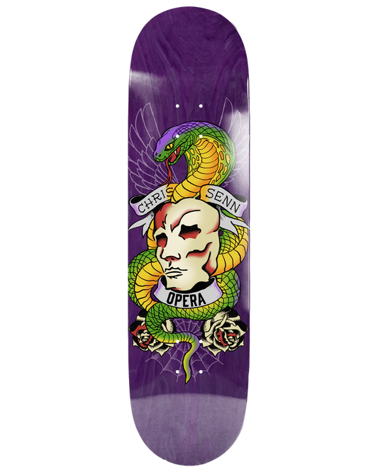 Powell Chris Senn Guest SSD26 EX7 Skateboard Deck 8.75