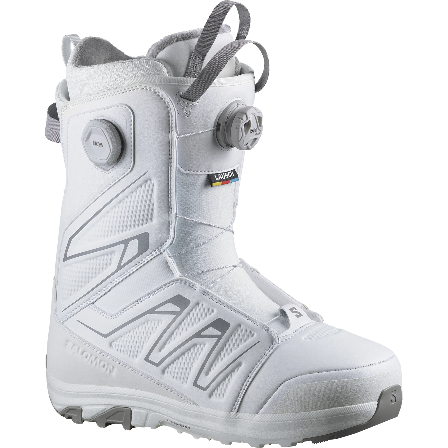 Salomon Launch Boa SJ Boa White Snowboard Boot 2027