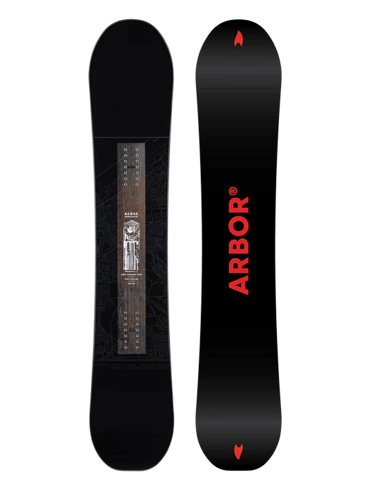 Arbor Snow Red Gerard Pro Snowboard 2026