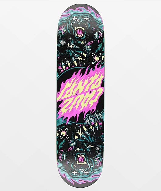Santa Cruz Asta Cosmic Cat Twin Pro 8.2 Skateboard Deck