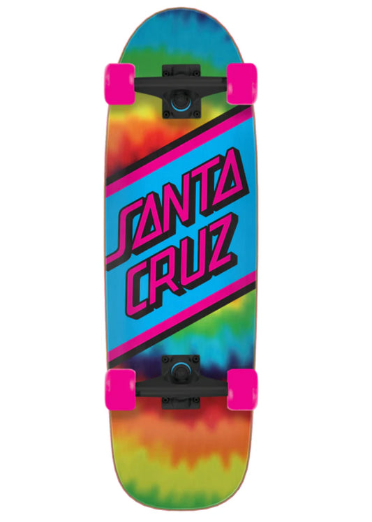 Santa Cruz SC Rainbow Tie Dye 8.79 x 29.05 Street Cruzer