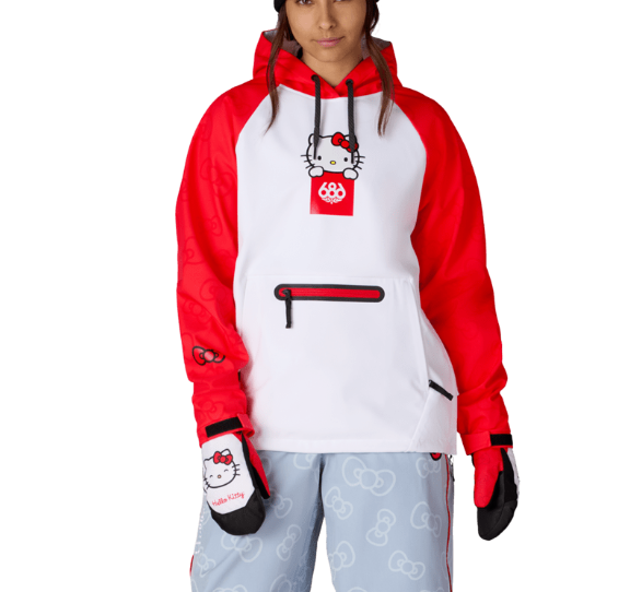 686 Hello Kitty Waterproof Hoody 2027