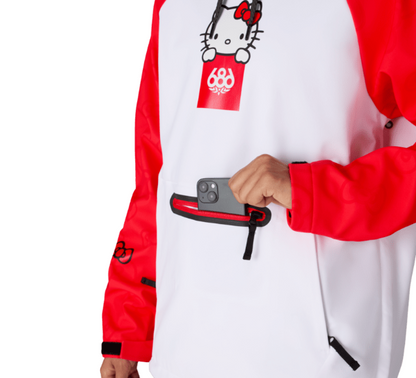 686 Hello Kitty Waterproof Hoody 2027