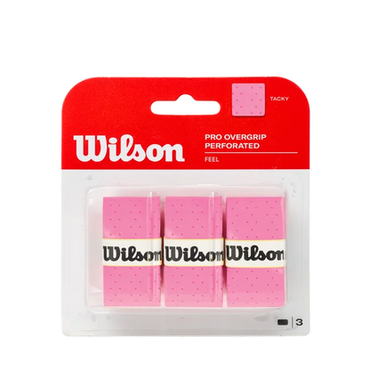 Wilson Pro Overgrip Perforated 3 Pack