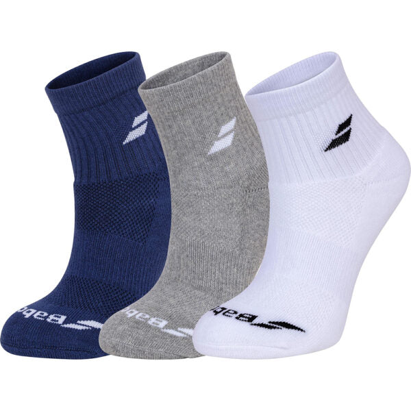 Babolat BABOLAT 3 PK QUARTER SOCK