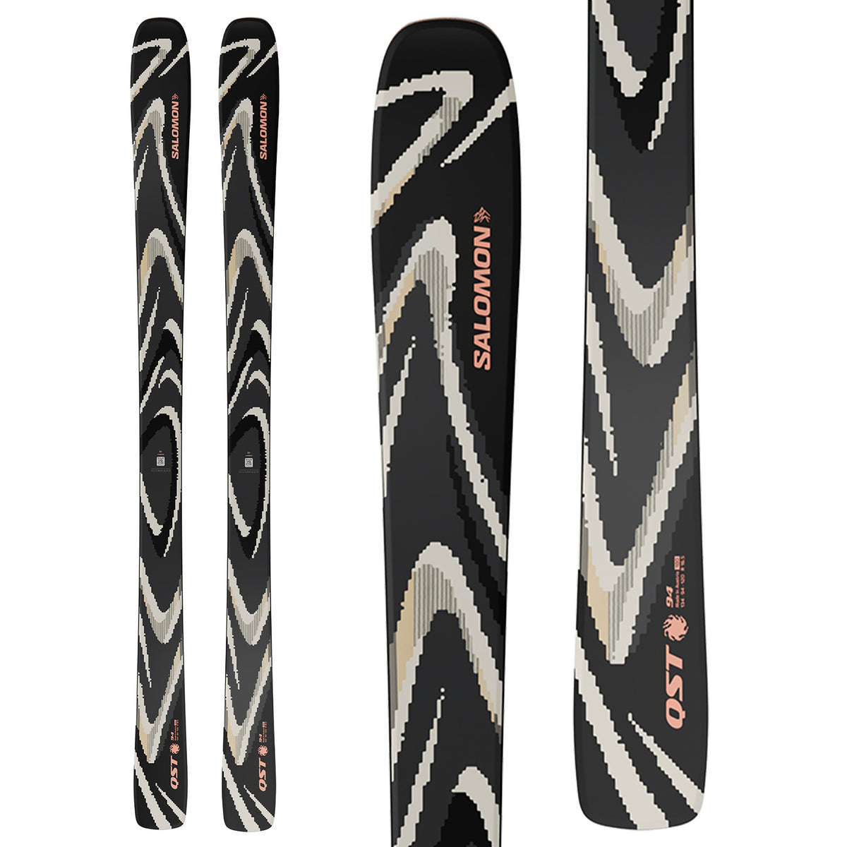 Salomon QST 94 Black Ski 2027