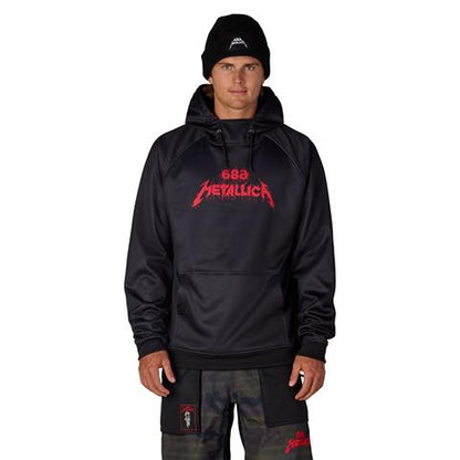 686 Metallica Bonded Fleece Pullover Hoody 2027