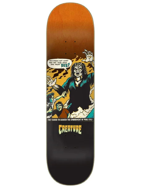 Creature Skate Comicbook Relic Stumps 7 Ply Birch 8.25 Skateboard Deck