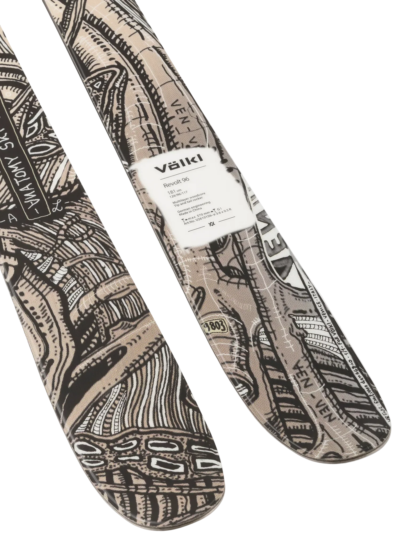 Volkl Revolt 96 Ski 2027